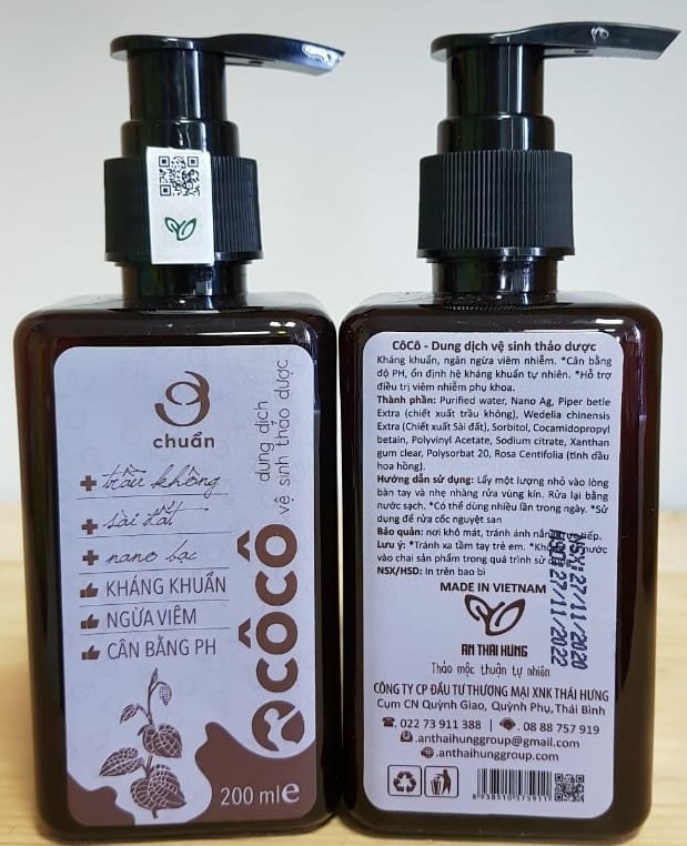 Cô Cô dung dịch vệ sinh phụ nữ 200ml